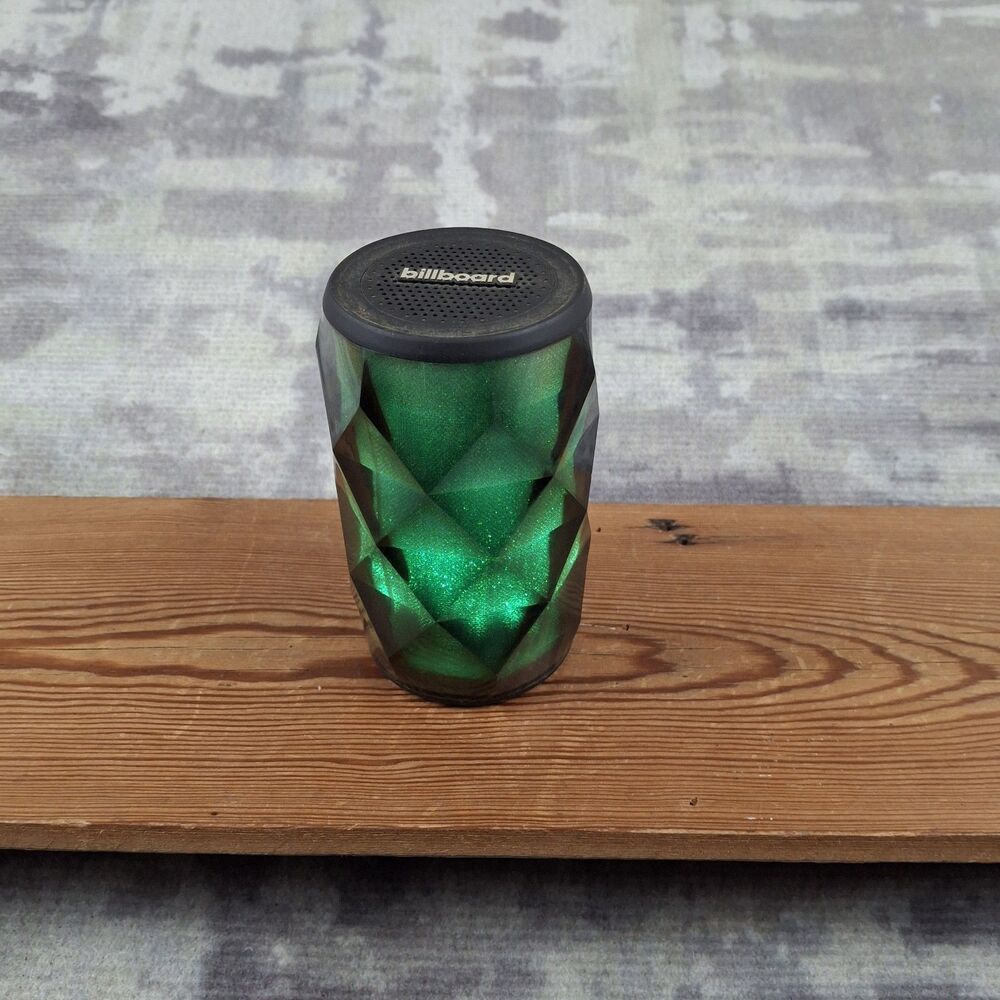 Billboard Bluetooth Speaker Flashing LED Crystal Gem Portable Wireless BB1592